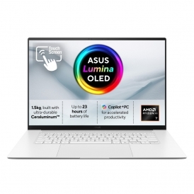 UM5606GASR040W Zenbook S16 16", Touchscreen, AMD Ryzen AI, 32GB RAM, 1TB SSD Windows 11 Laptop, White