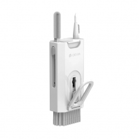 8-in-1 Multi-Functional Tech Hygiene Cleaner, Spray & Smartphone Desktop Holder