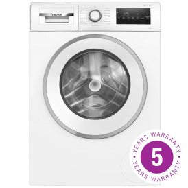 WAN28255GB Series 4, 9kg, 1400rpm, A Energy Rating, Freestanding Washing Machine, White