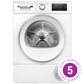 WTH85226GB Series 4 8kg, A++ Energy Rating, Freestanding Heat Pump Tumble Dryer, White