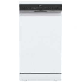 MDWEF1034CWDUK, 10 Place Settings, C Energy Rating, Freestanding Slimline 45cm Dishwasher, White