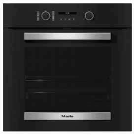 H2465BP Pyrolytic A+ Energy Rating Built In Electric Single Oven, Obsidian Black