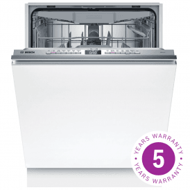SMH4HVX14G Series 4 14 Place Setting, C Energy Rating, Variable Hinge, Integrated 60cm Dishwasher
